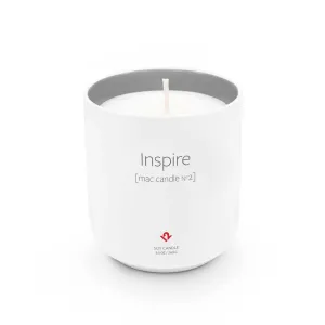 Twelve South Inspire Mac Candle No. 2 i en hvit, Apple-inspirert keramikkbeholder, et stilrent duftlys til hjemmet.