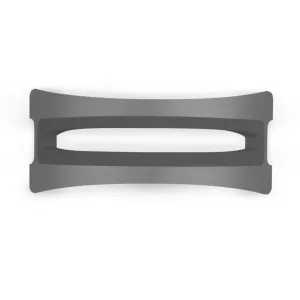 Soporte de acoplamiento vertical BookArc de Twelve South para MacBook en gris espacial con insertos intercambiables