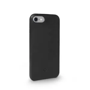 Twelve South sort læderetui til iPhone 7 Plus og 8 Plus med kameraudskæring og slank, beskyttende profil