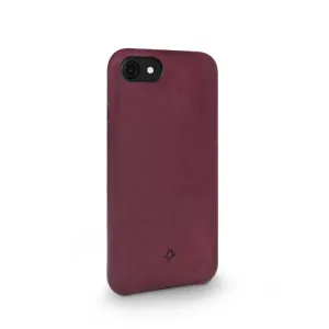Twelve South bordeaux læderetui til iPhone 7 Plus og iPhone 8 Plus med kameraudskæring