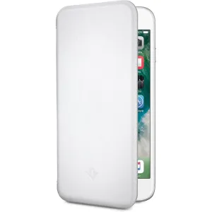 Twelve South SurfacePad valkoinen nahkainen foliokotelo iPhone 6/6s:lle korttipaikoilla