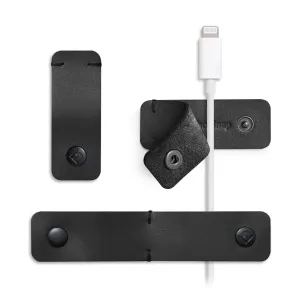 Twelve South CableSnap Stay nahast kaablirihmad trukk-kinnituste ja valge laadimiskaabliga