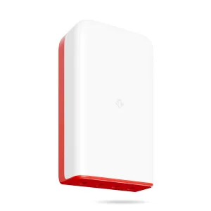 Twelve South PlugBug 120 W:n USB-C-laturi neljällä portilla, kompakti valkoinen ja punainen seinälaturi