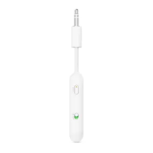 Twelve South AirFly Pro 2 Deluxe valkoinen langaton äänilähetin 3,5 mm:n liittimellä ja pariliitossäätimillä