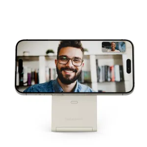 Twelve South Curve Nano -magneettinen puhelinteline pitää älypuhelinta vaaka-asennossa videopuheluja varten
