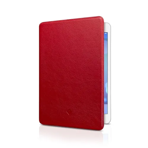 Twelve South SurfacePad Folio-Case aus rotem Leder für iPad mini 4 mit Standfunktion und Schutz