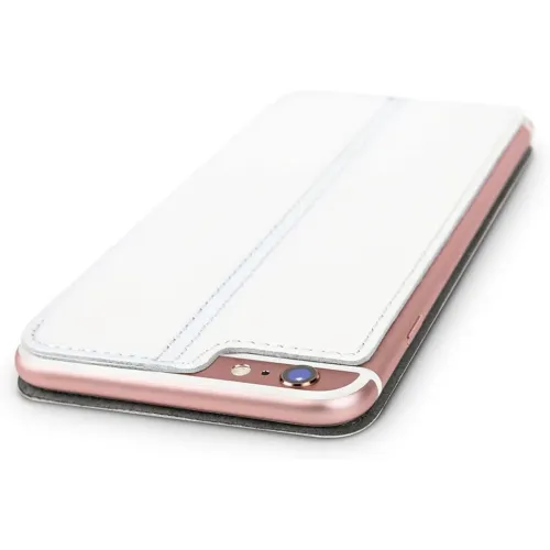 Twelve South SurfacePad white leather case for iPhone 6/6s with stitched edges and camera cutout