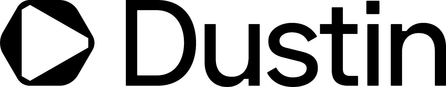 Dustin AB-logo