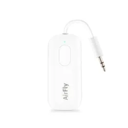 Twelve South AirFly Pro Bluetooth transmitter for turning wired jacks into wireless connections for headphones.